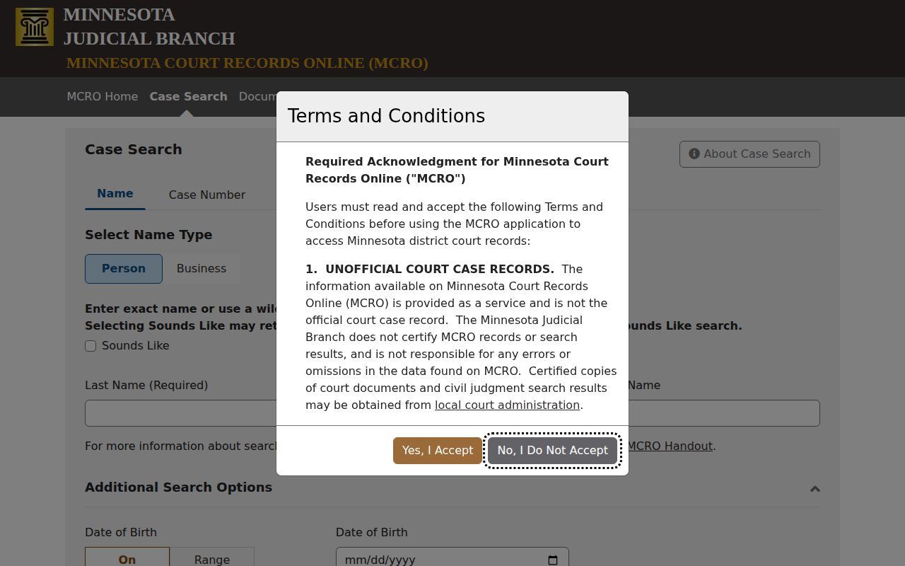Douglas County court record search for arrest and booking case status